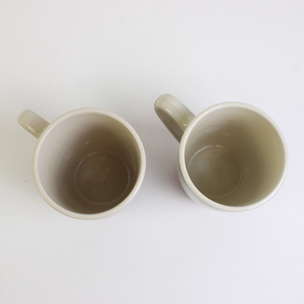 Lot of 2 Royal Norfolk Olive Pattern Coffee Tea Cups Mugs