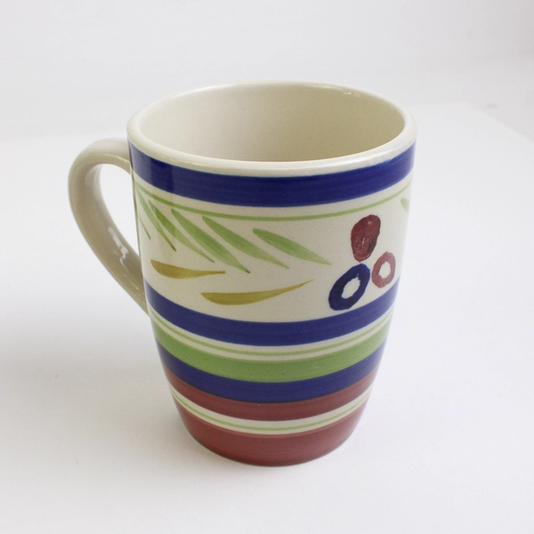 Lot of 2 Royal Norfolk Olive Pattern Coffee Tea Cups Mugs