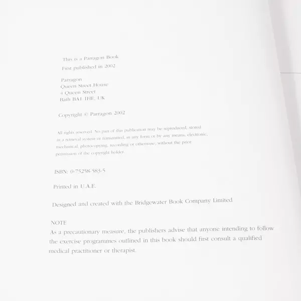 Book of Pilates Hardcover 2004 by Joyce Gavin Fitness Guide Workout