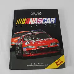 NASCAR Chronicle Greg Fielden 2004 Hardcover Book Good Condition Collectible