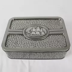 Vintage 1990 Old Spice Classic Hammered Tin Shulton England Collectible