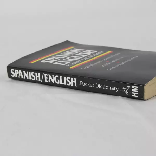 Spanish English Pocket Dictionary Webster 1981 Vintage Bilingual Reference Book
