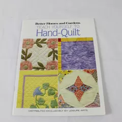 Better Homes & Gardens Teach Yourself to Hand-Quilt Pattern Book 2006 Vintage