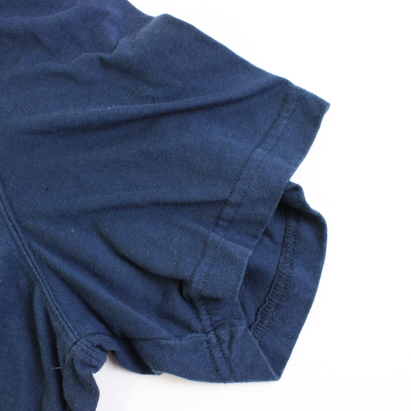 George Navy Blue Short-Sleeve V-Neck T-Shirt Men's Size 3XL 54-56