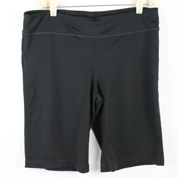 Champion Women's L Black Spandex Biker Shorts