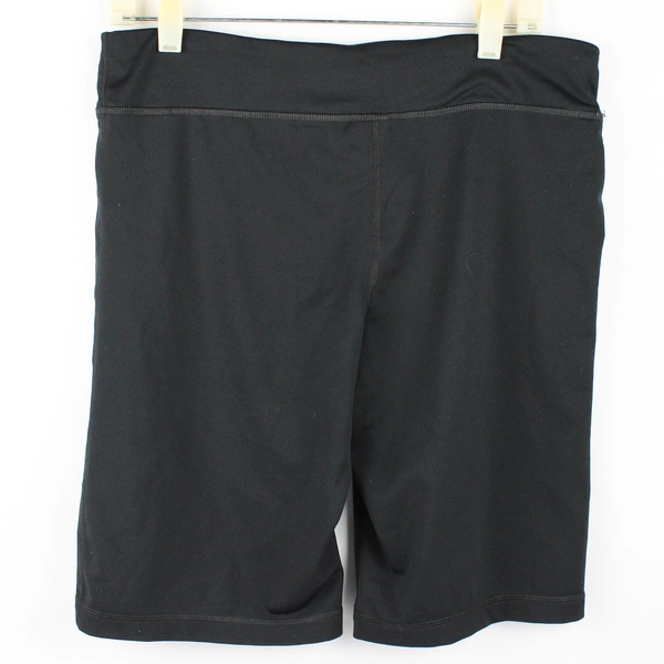 Champion Women's L Black Spandex Biker Shorts