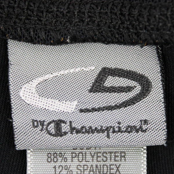 Champion Women's L Black Spandex Biker Shorts