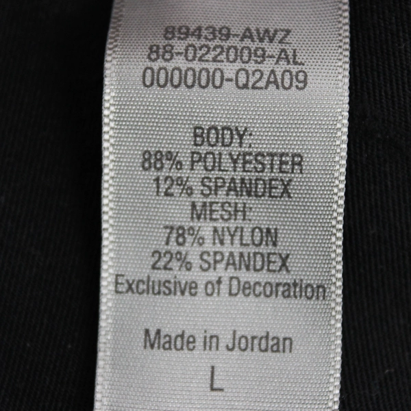 Champion Women's L Black Spandex Biker Shorts