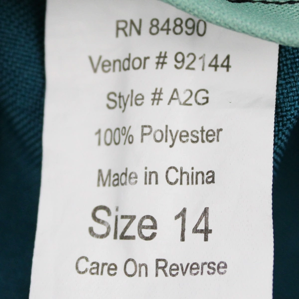 Sara Morgan Women’s 14 Teal Elastic Waist Pants