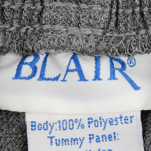 Blair Women's 14 Gray Pleated Dress Pants