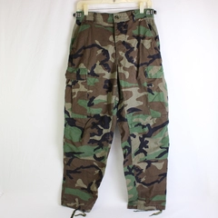 U.S. Army Men's Small/Regular Woodland Camo Combat Cargo Pants