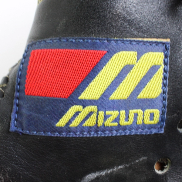 MIZUNO Max Flex Baseball Glove Black/Tan Leather Pro Model