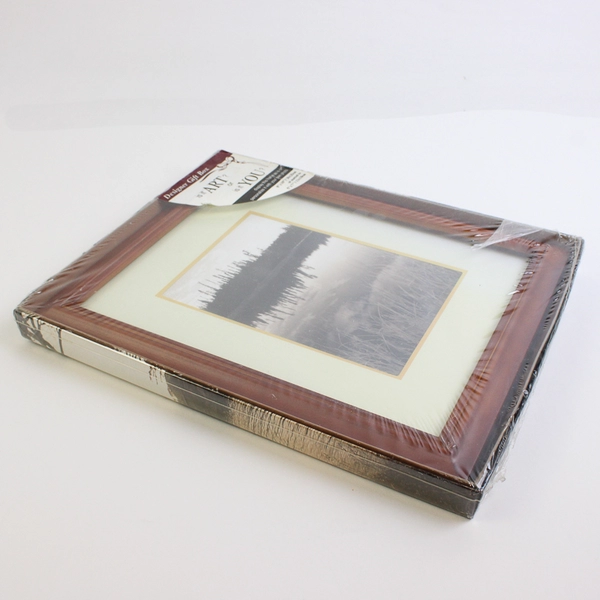New Walnut 3 Step 8x10" Photo Frame New in Box