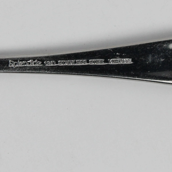 Set of 5 Splendide Cirrus Teaspoons Stainless Steel Glossy Finish