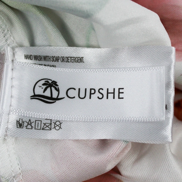 Cupshe Double High Slit Floral Dress Long Women's Size Medium