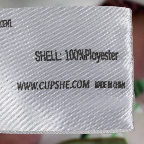 Cupshe Double High Slit Floral Dress Long Women's Size Medium