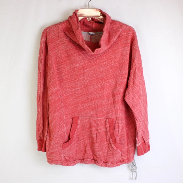 Unity Women's S Heather Pink Turtle Neck Pullover Sweater