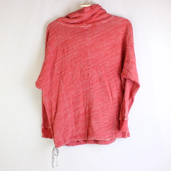 Unity Women's S Heather Pink Turtle Neck Pullover Sweater