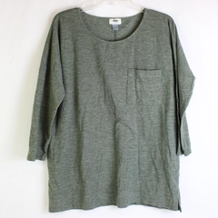 Old Navy Women's L Green Heather Shirt