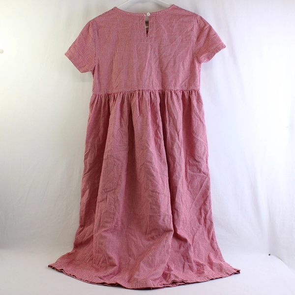 Silver Penny Red and White Checkered Dress Women's Size Small 100% Cotton