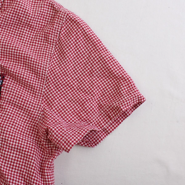 Silver Penny Red and White Checkered Dress Women's Size Small 100% Cotton