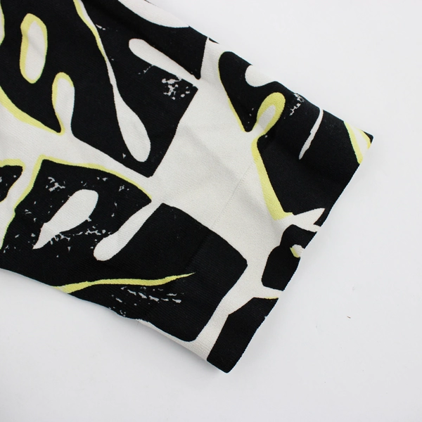 Yarns & Stitches Women's 3X Leaf Design Button Up Cardigan