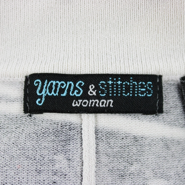 Yarns & Stitches Women's 3X Leaf Design Button Up Cardigan