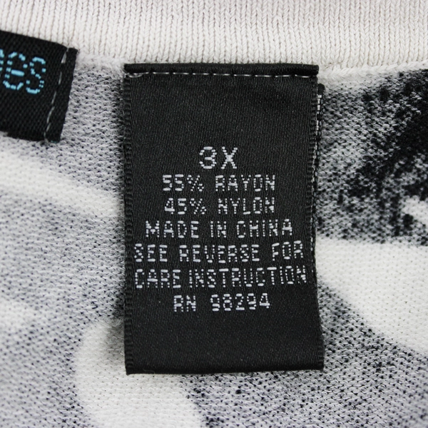 Yarns & Stitches Women's 3X Leaf Design Button Up Cardigan