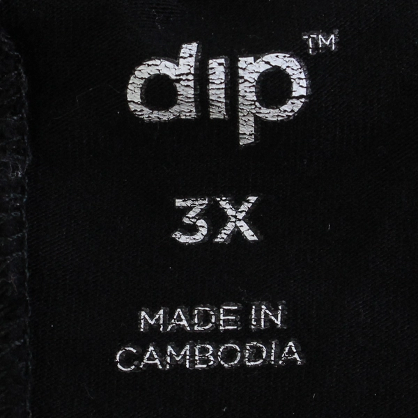 Dip Women's 3X Black Stretch Tank Top