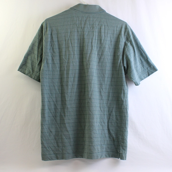 Arrow Men's M Blue Striped Polo T-Shirt