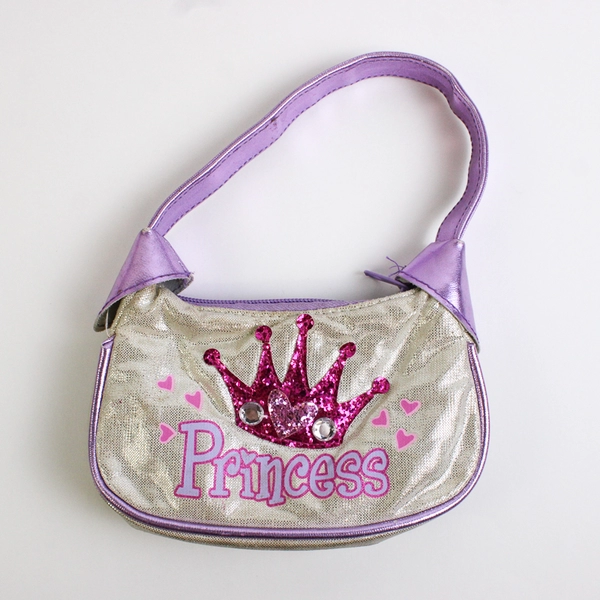 Lot of 4 Girls' Purses Tinkerbell Princess Polkadot