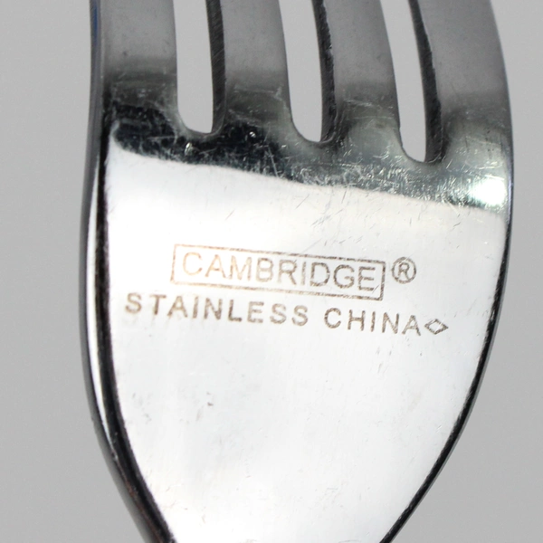 Lot Of 5 Cambridge Silver Prato Sand (Stainless) Flatware Salad Forks 7.25" Long