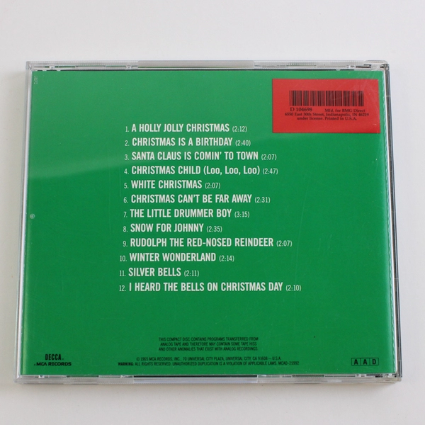 Burl Ives Have A Holly Jolly Christmas Audio Music CD Disc 1965 MCA Records