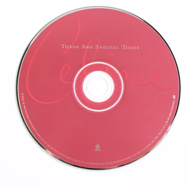 Celine Dion These Are The Special Times Music CD 1998 Sony