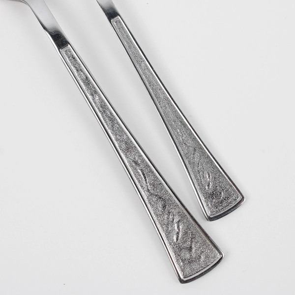 Lot Of 5 Cambridge Silver Riverdale (Stainless) Flatware 3 Dinner Forks 2 Salad