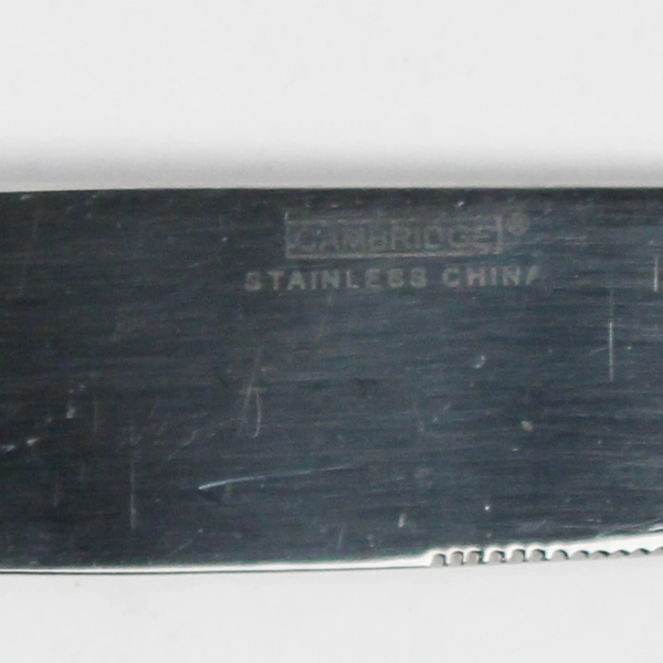 Lot Of 3 Cambridge Silver Rendezvous (Stainless) Flatware Dinner Knives 9" Long