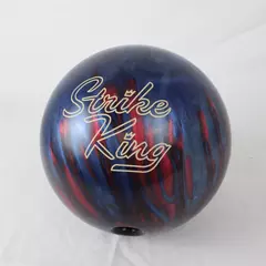 Brunswick Strike King Blue Red Pearl 15 lb Bowling Ball Pro Performance