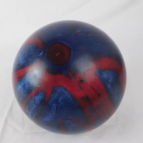 Brunswick Strike King Blue Red Pearl 15 lb Bowling Ball Pro Performance