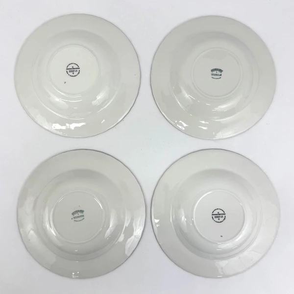 Set of 4 Johnson Brothers Summer Chintz Round 8.5 Inch Pasta Or Coupe Soup Bowls