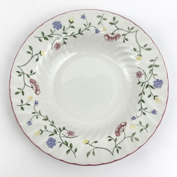 Set of 3 Johnson Brothers Summer Chintz Round 8.5 Inch Pasta Or Coupe Soup Bowls