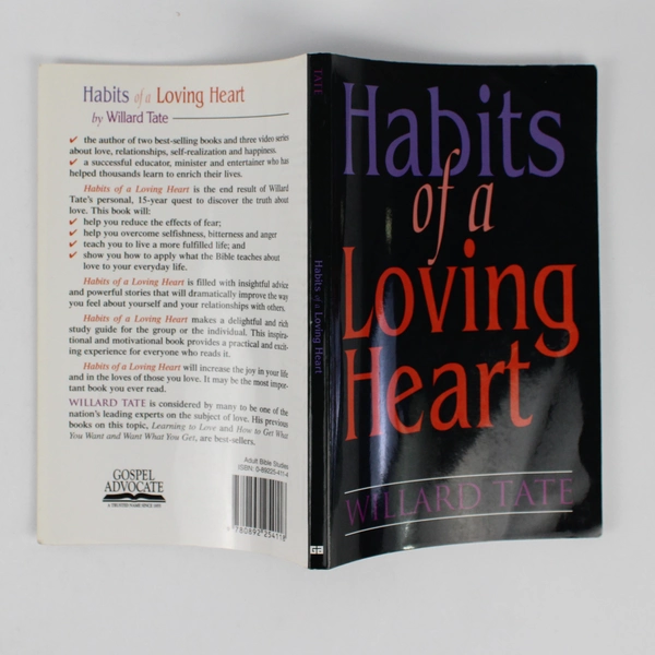 Habits of a Loving Heart by Willard Tate 1992 Paperback