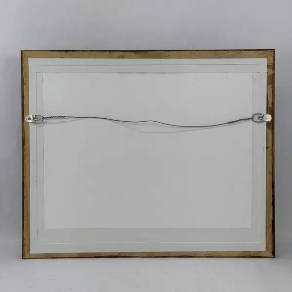 Framed Oil Painting Ghost Forest Neskowin Bay By G. McCann 18.5 x 22.5