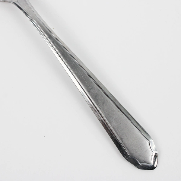 Lot Of 4 Hampton Silversmiths Quattro (Stainless) Flatware Dinner Forks 8" Long