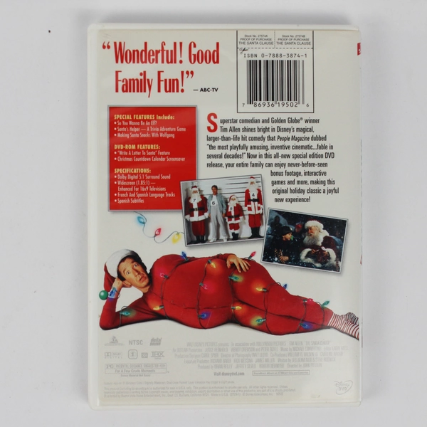 Disney's The Santa Clause DVD 1994