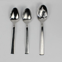 Lot Of 3 Cambridge Silver Reston (Stainless) Flatware Serving Spoon 2 Soup Spoon