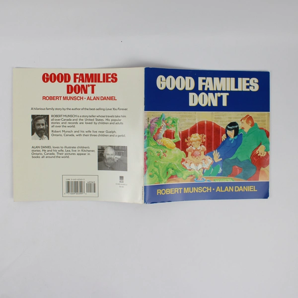 Good Families Don't by Robert Munsch 1991 Paperback A Hilarious Family Story