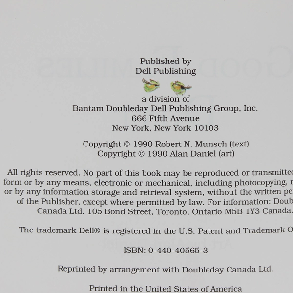 Good Families Don't by Robert Munsch 1991 Paperback A Hilarious Family Story