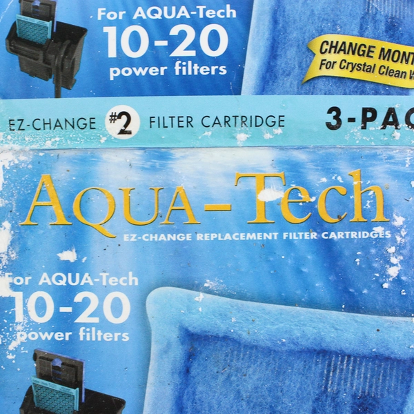Aqua-Tech EZ-Change No.2 3-Pack Aquarium Filter Cartridge (10-20 Power Filter)