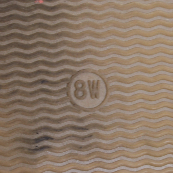 Merona Sandals Braided Solid Brown Color Faux Leather Women's Size 8W