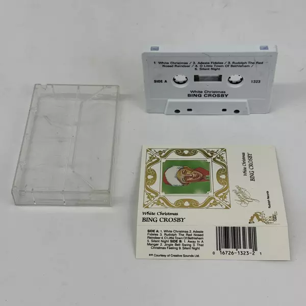 Bing Crosby White Christmas Album Cassette Tape Creative Sounds